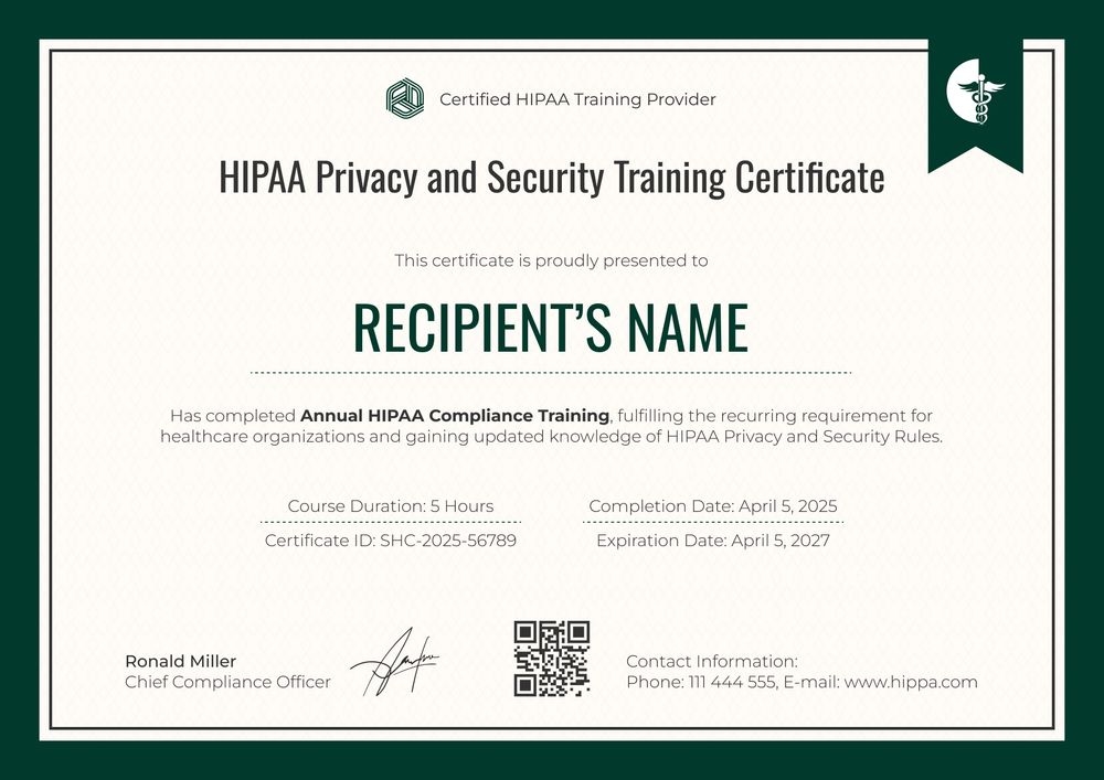 Free HIPAA Training Certificate Template for Annual Compliance - Customize Online Landscape-min.jpg Free HIPAA Training Certificate Template for Annual Compliance - Customize Online Landscape-min.jpg