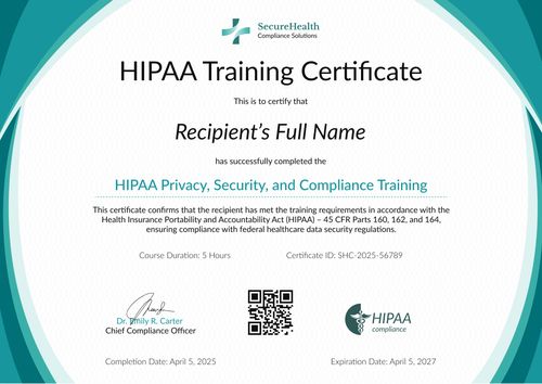 Free HIPAA Training Certificate Template for Administrative Staff — Edit Online Landscape-min.jpg Free HIPAA Training Certificate Template for Administrative Staff — Edit Online Landscape-min.jpg