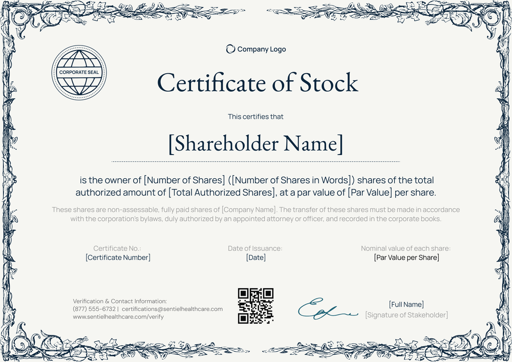 Free Simple Stock Certificate Template – Edit Online with Certifier Landscape Free Simple Stock Certificate Template – Edit Online with Certifier Landscape