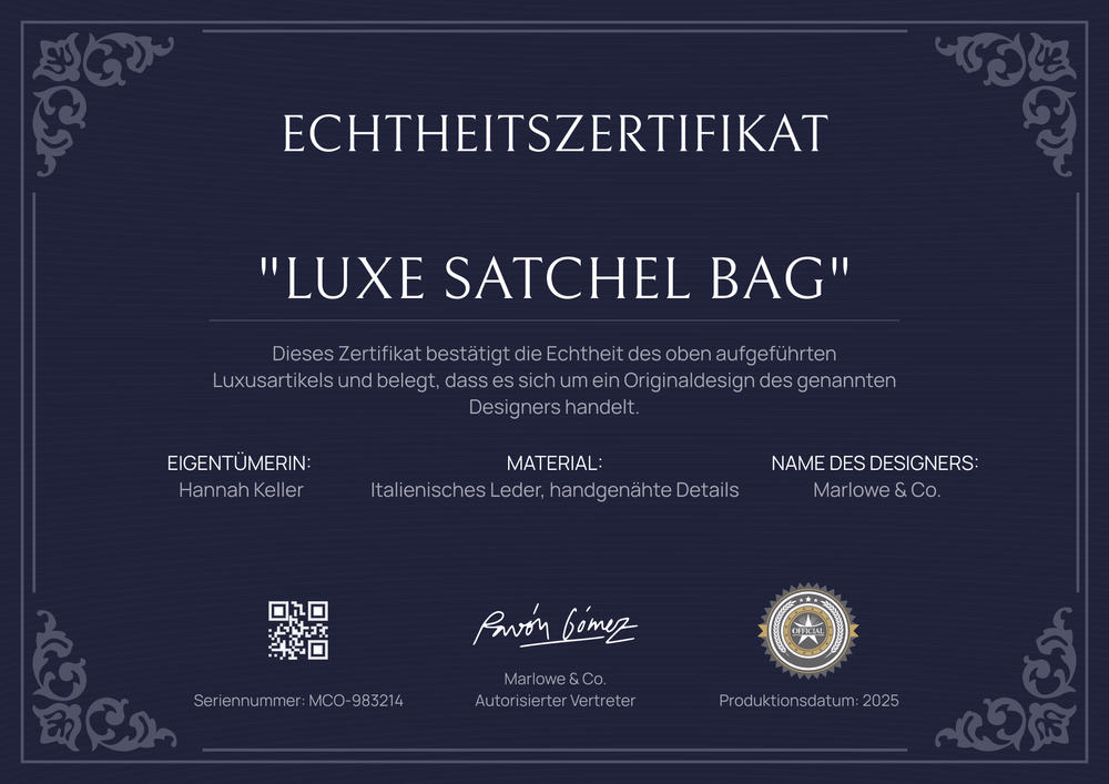 Professionelle Echtheitszertifikat Kunst Vorlage – Querformat Professionelle Echtheitszertifikat Kunst Vorlage – Querformat