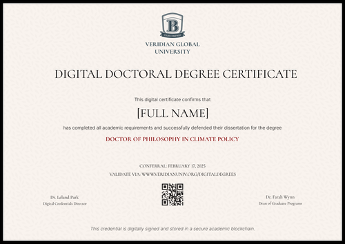 Timeless PhD Certificate Template – Landscape Timeless PhD Certificate Template – Landscape