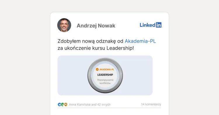 28 odznak LinkedIn do edycji cover image 28 odznak LinkedIn do edycji cover image