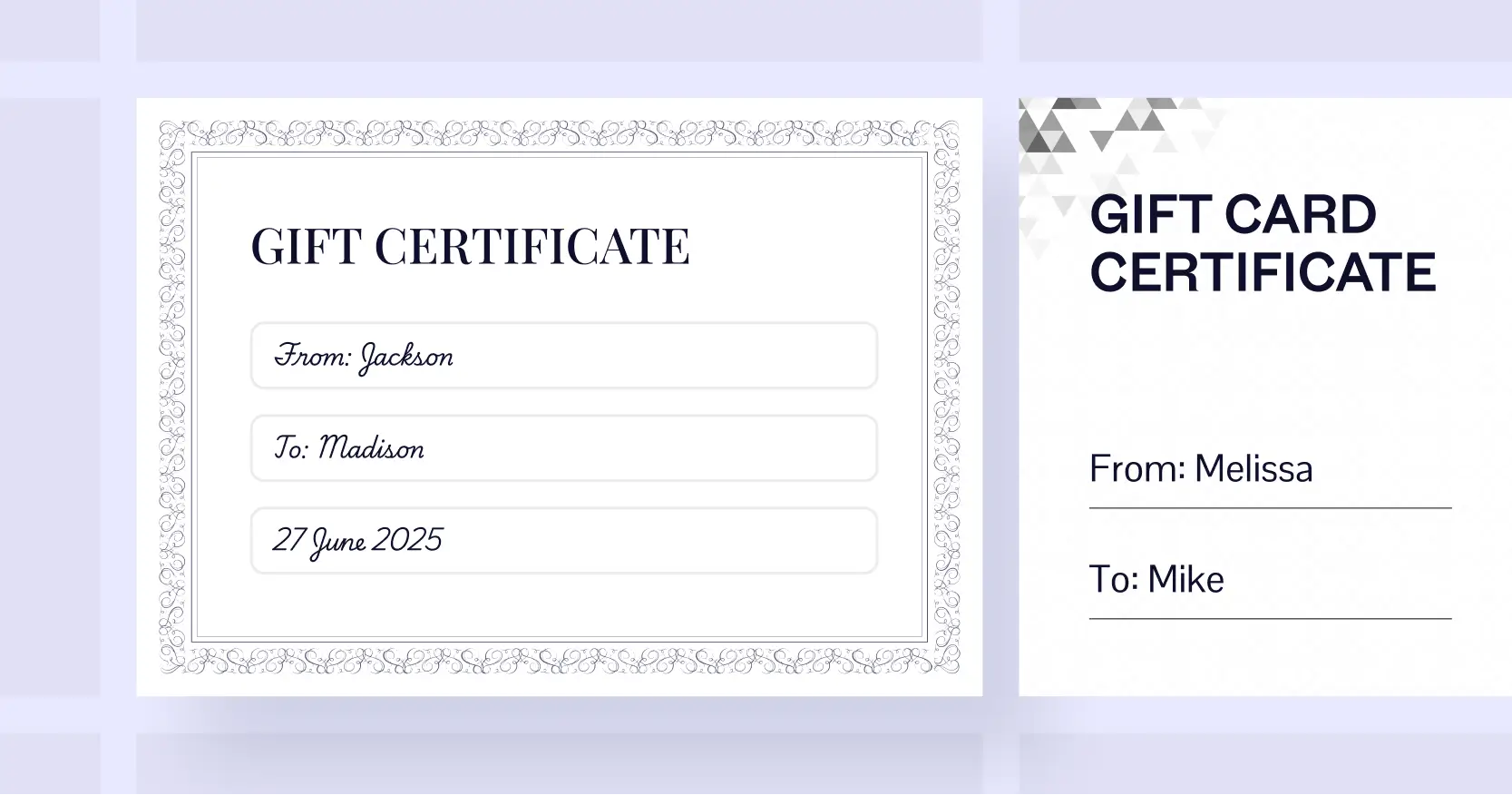 30 Gift Certificate Templates to Use for Free