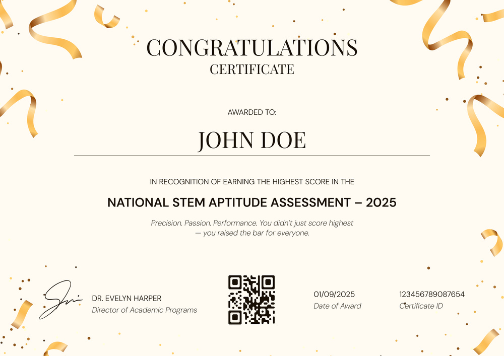 Free Professional Congratulations Certificate Template – Landscape Free Professional Congratulations Certificate Template – Landscape
