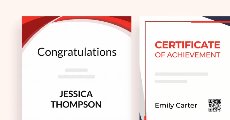 Congratulations Certificate Templates: Customizable & Free cover image Congratulations Certificate Templates: Customizable & Free cover image