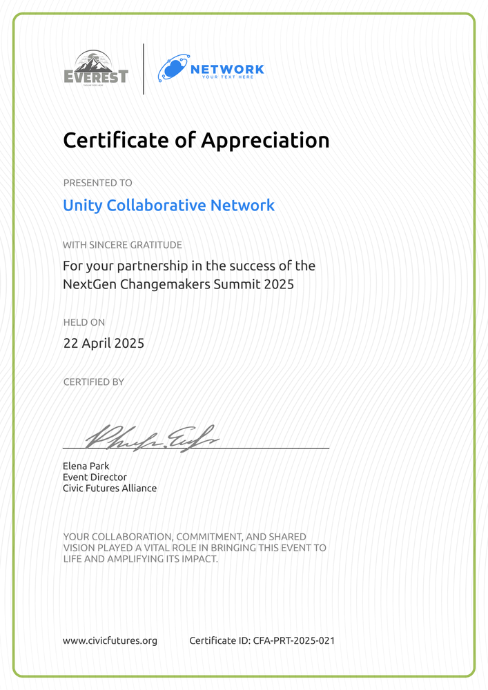 Free Certificate of Appreciation for Sponsors and Partners – Portrait Free Certificate of Appreciation for Sponsors and Partners – Portrait