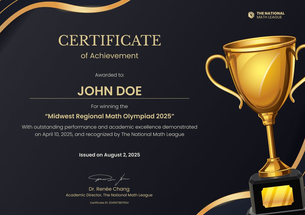 Winner Certificate Template to Use for Free – Landscape Winner Certificate Template to Use for Free – Landscape