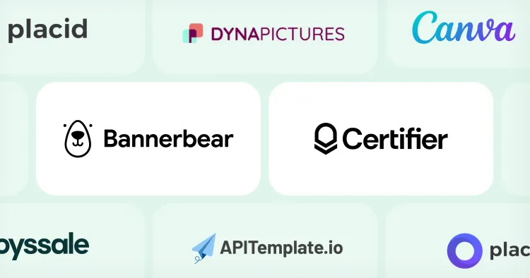 Top Bannerbear Alternatives for Creating Certificates in 2026 cover image Top Bannerbear Alternatives for Creating Certificates in 2026 cover image