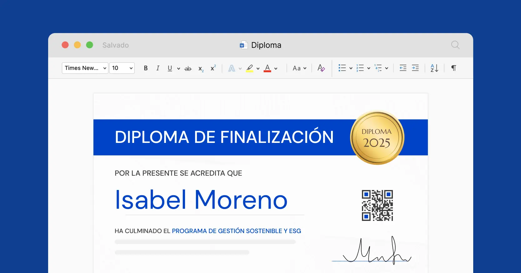 ¿Cómo hacer diplomas en Word? (Actualizado 2025) cover image ¿Cómo hacer diplomas en Word? (Actualizado 2025) cover image