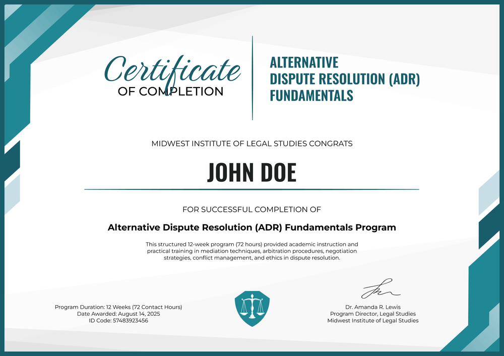 Free Paralegal Certificate Template – Landscape Free Paralegal Certificate Template – Landscape