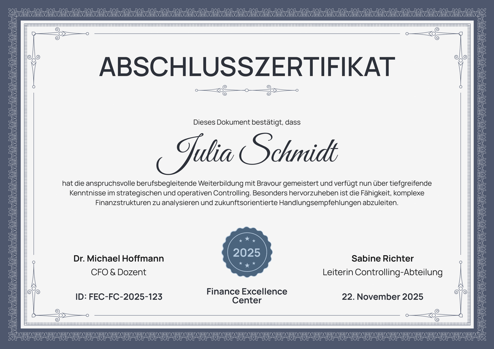 Formelle Abschlusszertifikat Vorlage – Querformat Formelle Abschlusszertifikat Vorlage – Querformat