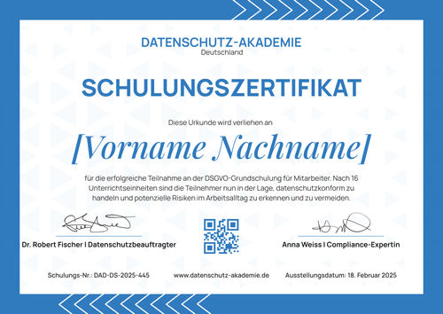 Klassische schlichte Schulungszertifikat Vorlage – Querformat Klassische schlichte Schulungszertifikat Vorlage – Querformat