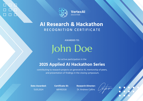 Free Simple AI Certificate Template – Landscape Free Simple AI Certificate Template – Landscape