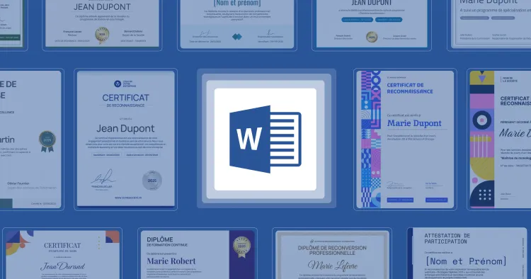 23 modèles de diplômes à éditer dans Word gratuitement en 2025 (+certificats) cover image 23 modèles de diplômes à éditer dans Word gratuitement en 2025 (+certificats) cover image