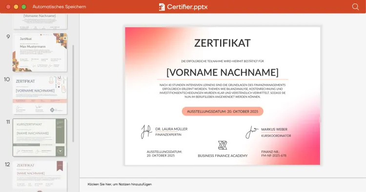 15 kostenlose PowerPoint Zertifikat Vorlagen 2026 cover image 15 kostenlose PowerPoint Zertifikat Vorlagen 2026 cover image
