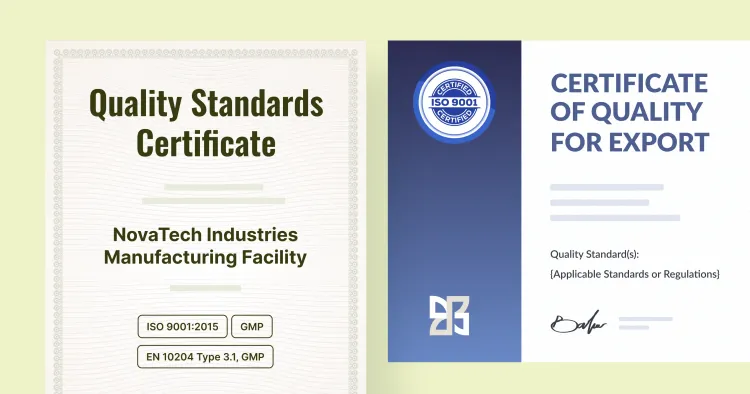 15 Best Certificate of Quality Templates cover image 15 Best Certificate of Quality Templates cover image