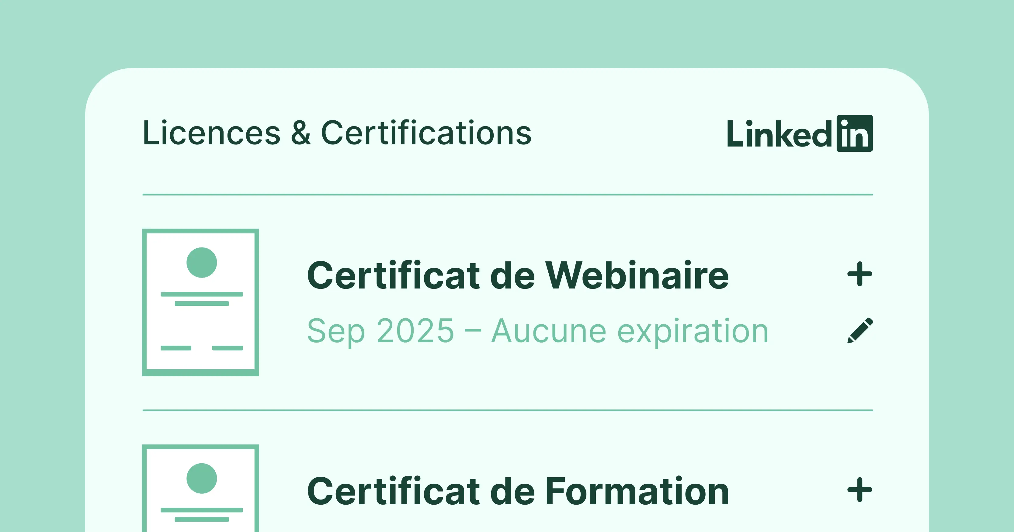 Comment ajouter une certification sur LinkedIn et faire briller votre profil cover image Comment ajouter une certification sur LinkedIn et faire briller votre profil cover image