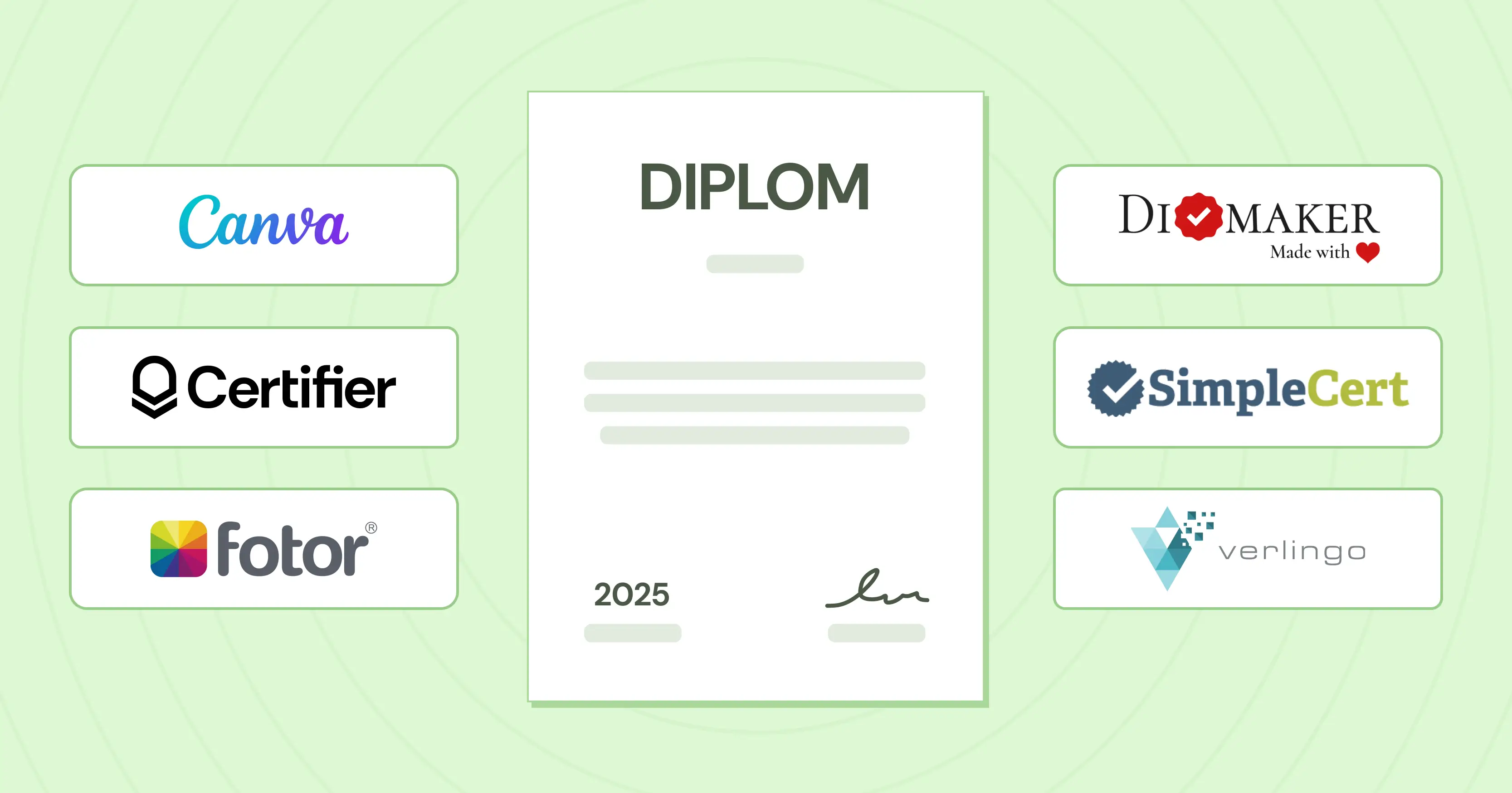 8 beste Online Diplom Generatoren