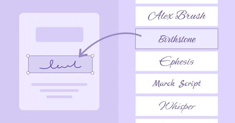 10 Unterschrift Schriftarten, die wie echte Signaturen aussehen  cover image 10 Unterschrift Schriftarten, die wie echte Signaturen aussehen  cover image