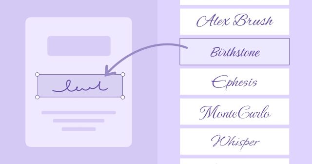 10 fuentes para firmas que parecen reales