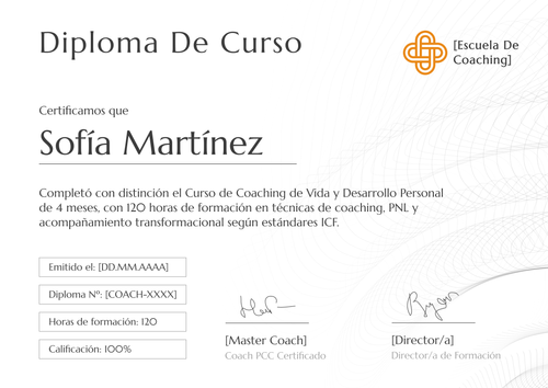Modelo de certificado de curso estético – Horizontal Modelo de certificado de curso estético – Horizontal