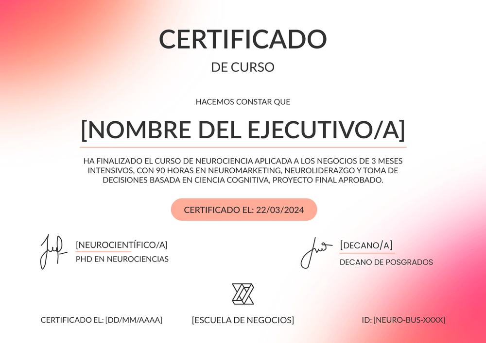 Modelo de certificado de curso encantador – Horizontal Modelo de certificado de curso encantador – Horizontal