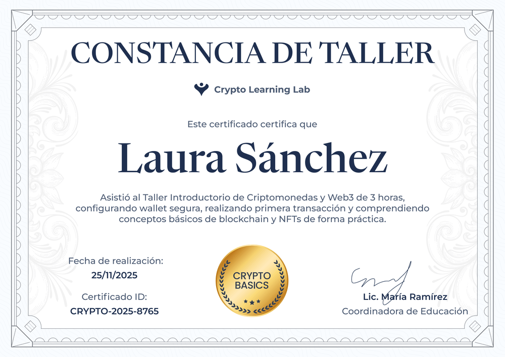 Personaliza modelo de certificado de taller elegante online - Horizontal Personaliza modelo de certificado de taller elegante online - Horizontal