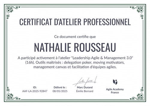 Certificat atelier professionnel et classique – Paysage Certificat atelier professionnel et classique – Paysage