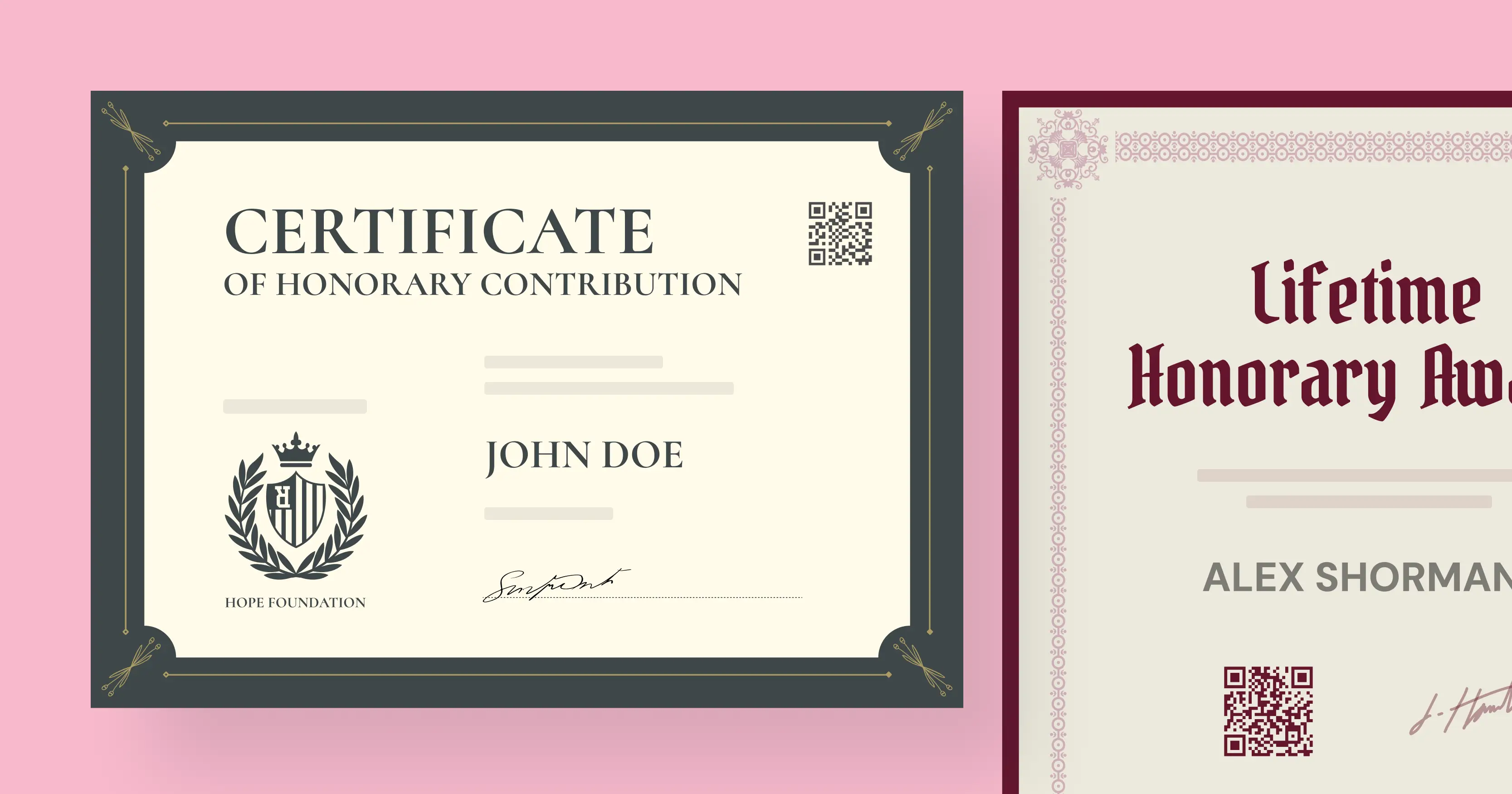 15 Free Honorary Certificate Templates cover image 15 Free Honorary Certificate Templates cover image
