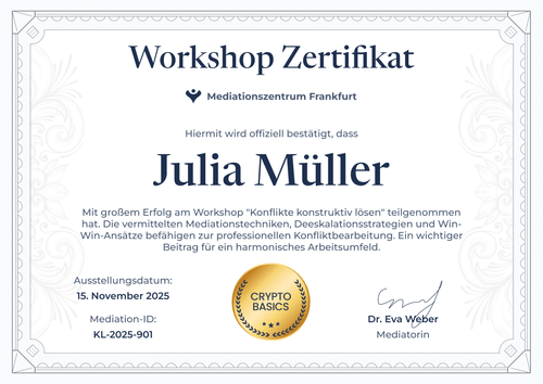 Konfliktlösung Zertifikat Workshop Vorlage jetzt erstellen - Querformat Konfliktlösung Zertifikat Workshop Vorlage jetzt erstellen - Querformat