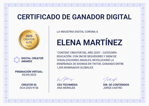 Certificado de premio editable para salud – Horizontal Certificado de premio editable para salud – Horizontal