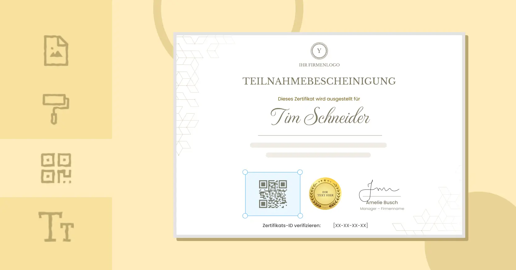 Zertifikat mit QR-Code erstellen – So geht’s 2026