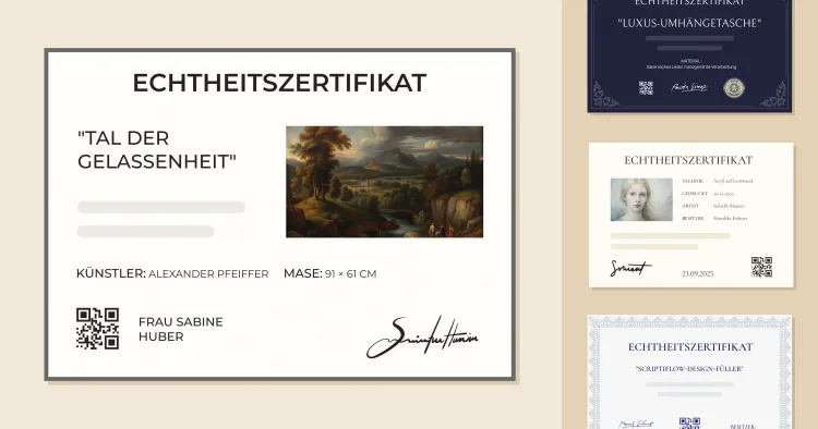 15 Echtheitszertifikat Vorlagen zum Anpassen cover image 15 Echtheitszertifikat Vorlagen zum Anpassen cover image