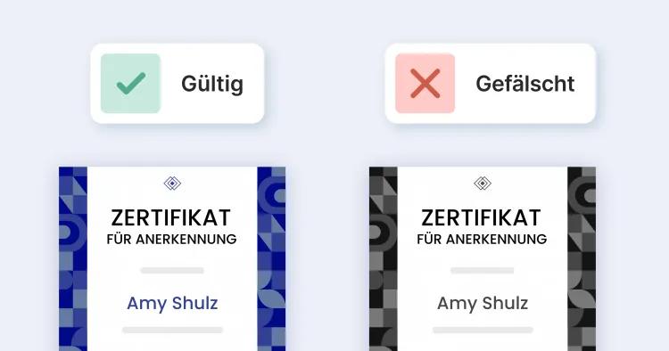Gefälschtes Zeugnis erkennen: So entlarven Sie Fälschungen cover image Gefälschtes Zeugnis erkennen: So entlarven Sie Fälschungen cover image