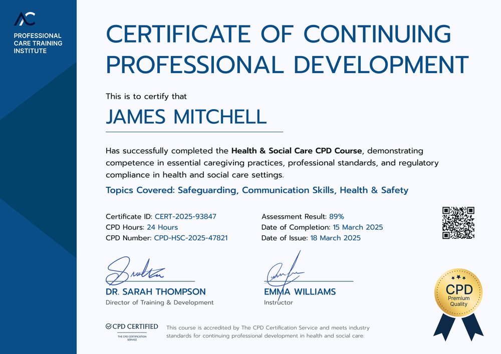 Free & Modern Carer Certificate Template – Landscape Free & Modern Carer Certificate Template – Landscape