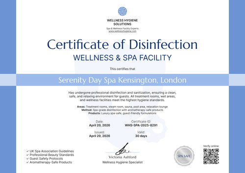 Simple Sanitization Certificate Template Landscape Simple Sanitization Certificate Template Landscape