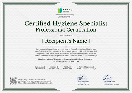 Simple Sanitization Training Certificate Template Landscape Simple Sanitization Training Certificate Template Landscape