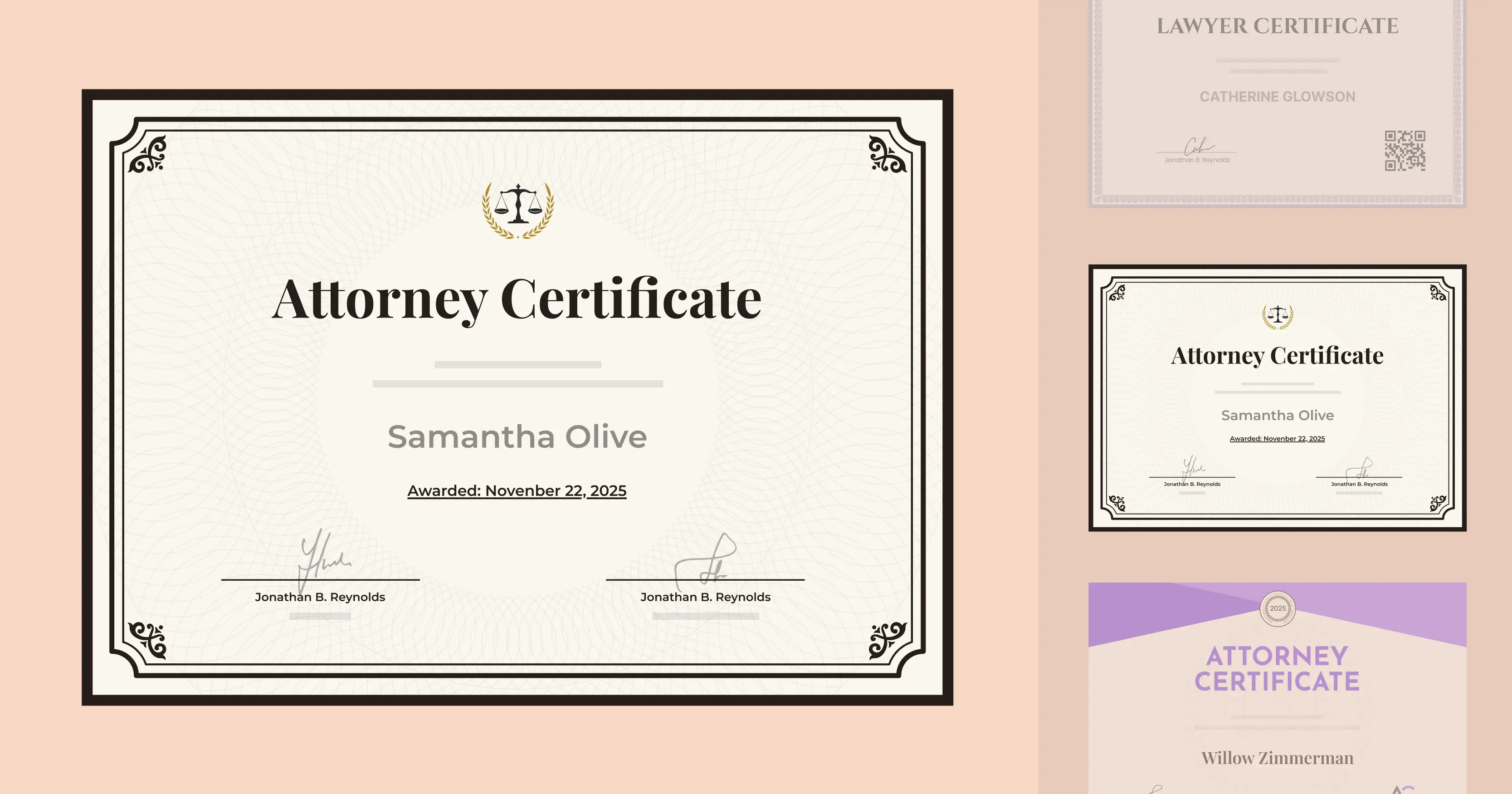 15 Lawyer Certificate Templates: Edit & Send cover image 15 Lawyer Certificate Templates: Edit & Send cover image