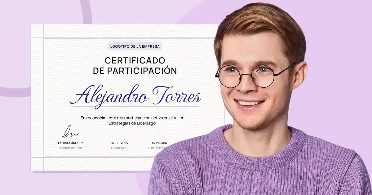 15 plantillas de certificado de participación