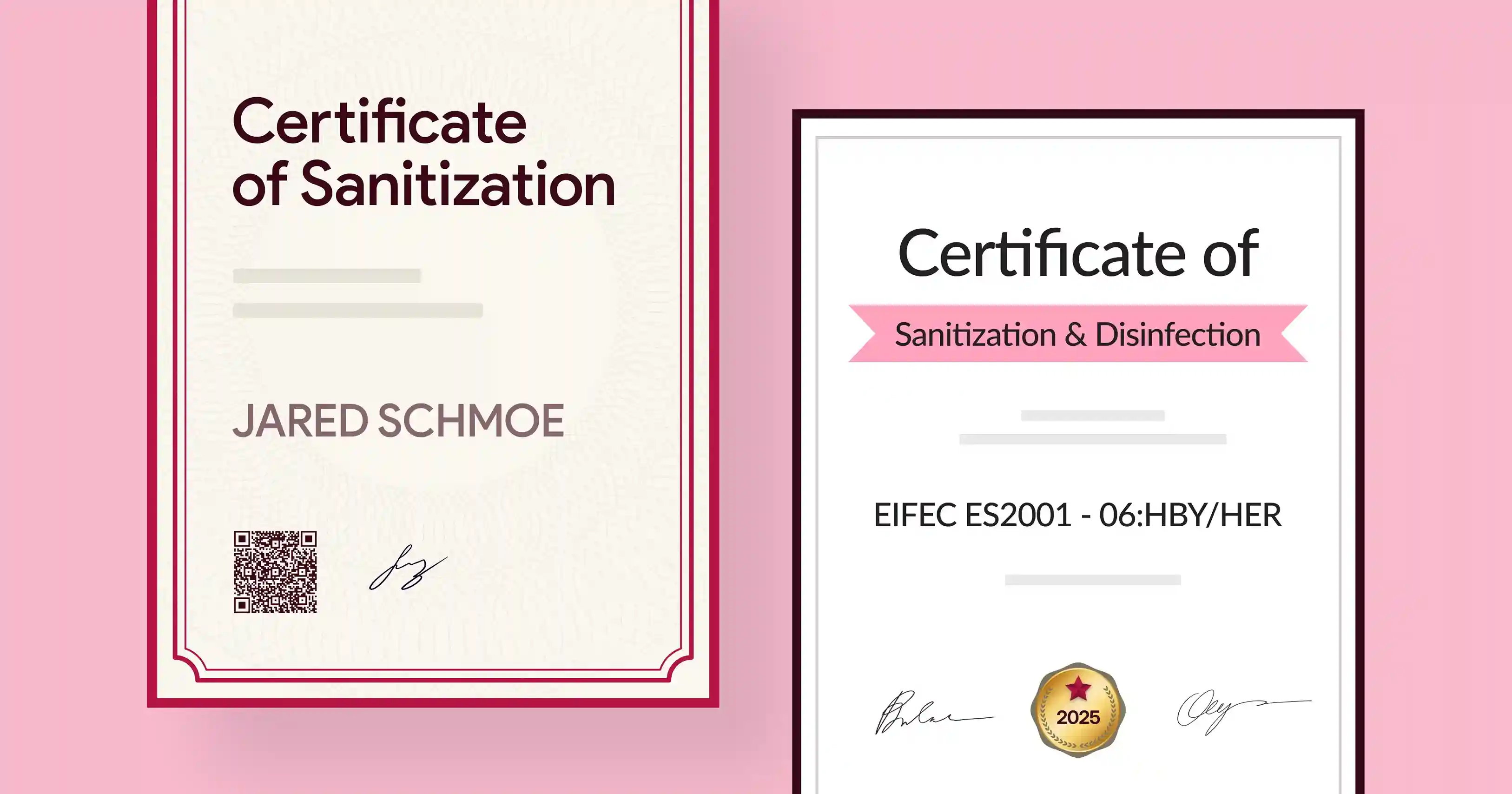 Top 15 Sanitization Certificate Templates cover image Top 15 Sanitization Certificate Templates cover image