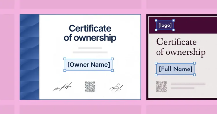 15 Editable Certificate of Ownership Templates cover image 15 Editable Certificate of Ownership Templates cover image