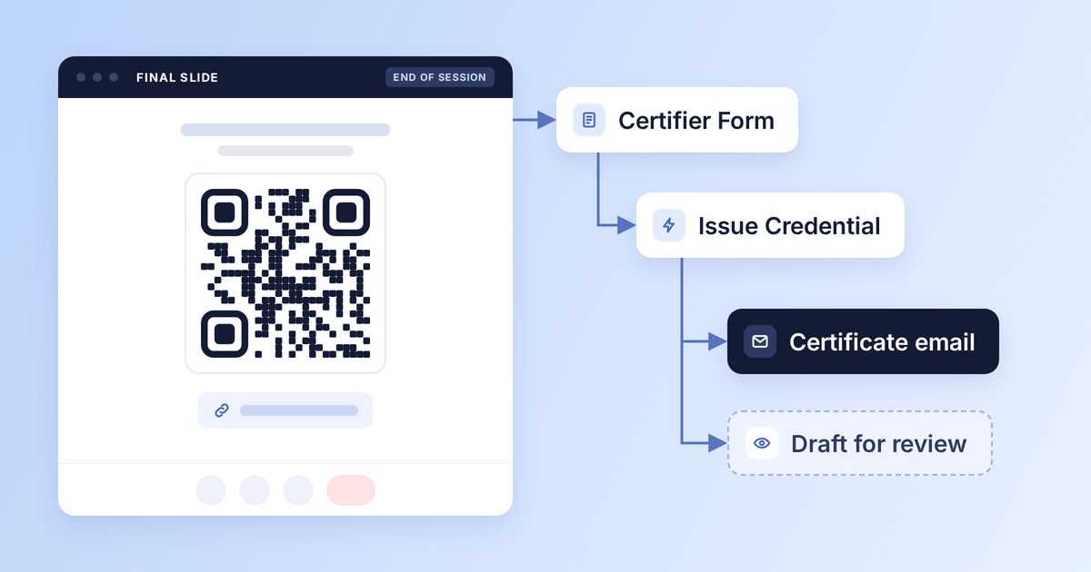 How to Issue Webinar Certificates with a QR Code cover image How to Issue Webinar Certificates with a QR Code cover image